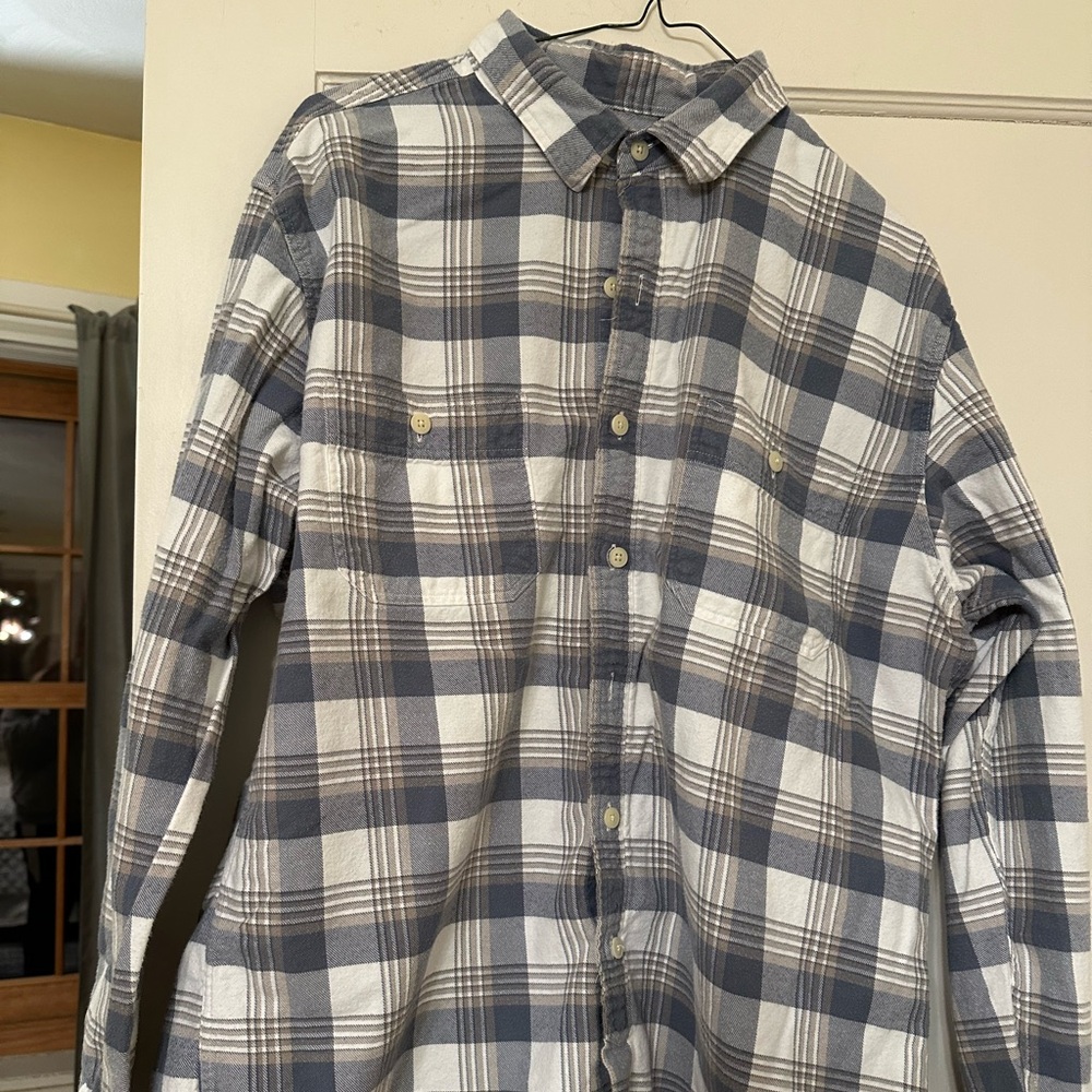 Men’s J. Crew flannel shirt